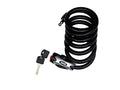 Simson Bicycle Gear Lock Cable Regular Size Flexible Two Compact Spare Keys Included, Clear