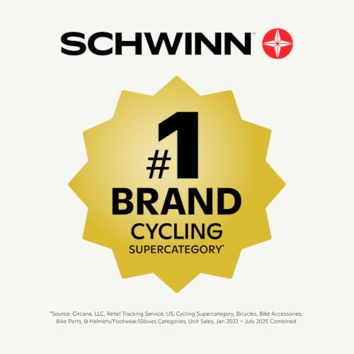 Schwinn Thrasher Helmet for Adults, Size 58-62 cm for Riders Ages 14+, Microshell, Adjustable Dial & Straps, Interior Padding, Air Vents, Visor, Adult Bike Helmet