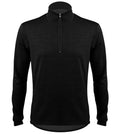 AERO|TECH|DESIGNS | Men's Long Sleeve Merino Wool Jersey | High Collar Performance Wool Blend Pullover | Made in USA