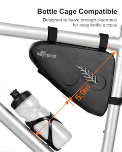 NDakter Water-Resistant Triangle Bike Frame Storage Bag