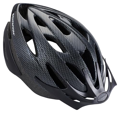 Schwinn Thrasher Adult Bike Helmet with Adjustable Fit & Visor