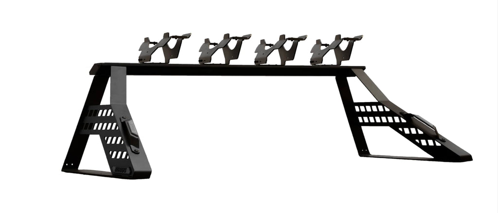 Big Days No-Drill Truck Bed Bike Rack for 4 Bikes