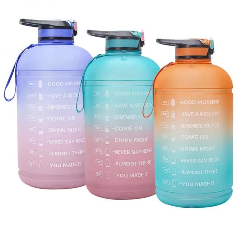 KMWHPJN 3.78L Large Capacity Sports Fitness Water Bottle
