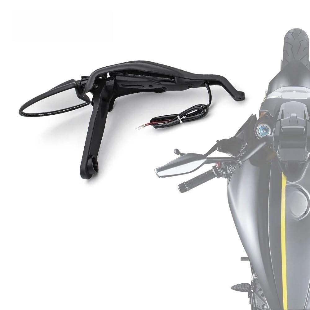 Motorcycle Brake Guard with Turn Signal & Mirror for Hypermotard