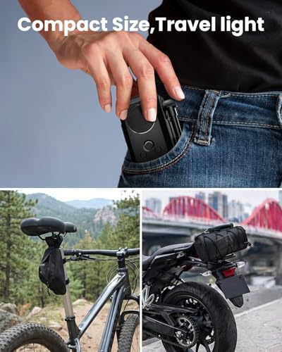 ETENWOLF S0 Mini Bicycle Pump with Pressure Gauge