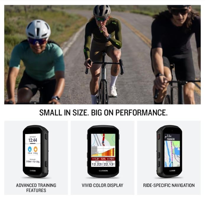 Garmin Edge 550 GPS Bike Computer with Case & Power Bank