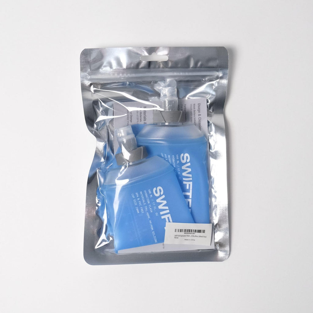 SWIFTER 2-Pack 250ml Collapsible Running Hydration Flasks