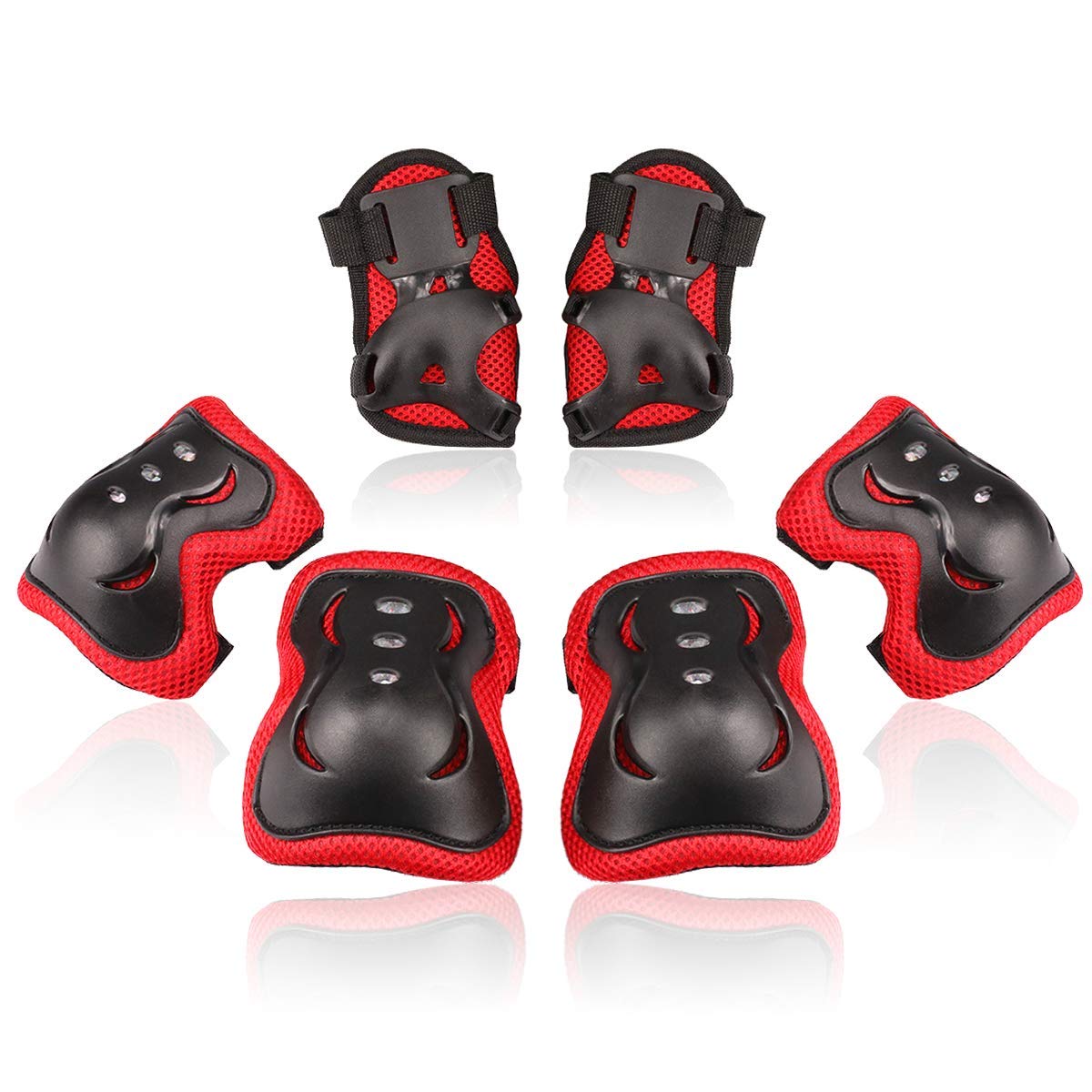 Kids/Youth Knee Pad Elbow Pads Guards Protective Gear Set for Roller Skates Cycling BMX Bike Skateboard Inline Skatings Scooter Riding Sports