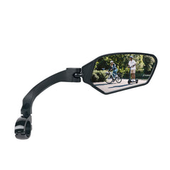 TXZSXS 360° Adjustable HD Convex Handlebar Bike Mirrors Pair
