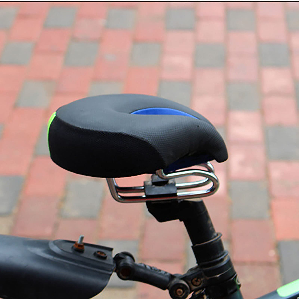 Ergonomic Noseless Bike Saddle with Breathable Cushion