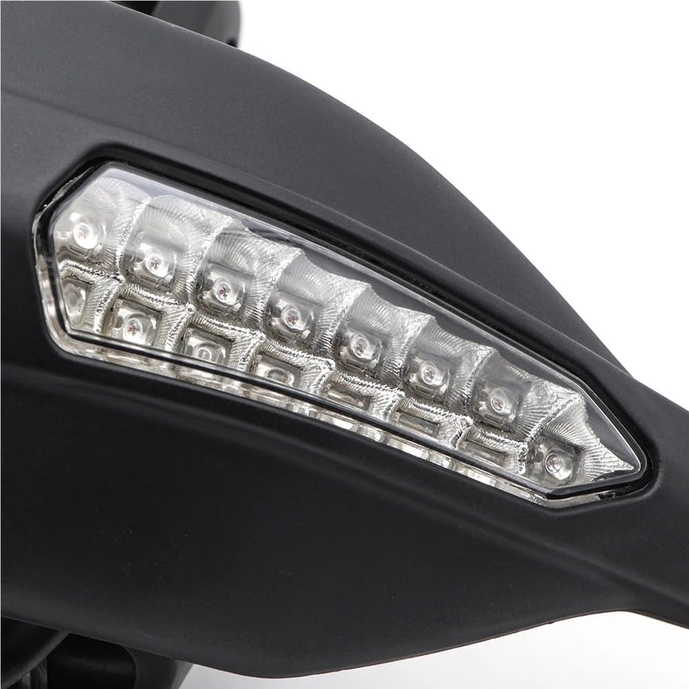 Motorcycle Brake Guard with Turn Signal & Mirror for Hypermotard