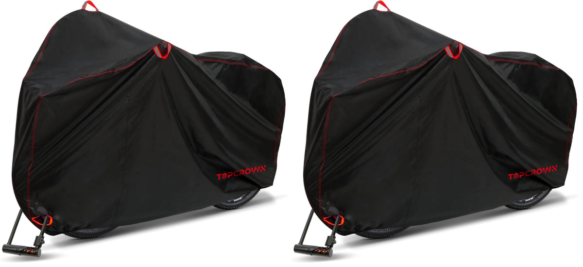 Topcrown Waterproof Outdoor Bike Cover for 1–3 Bicycles