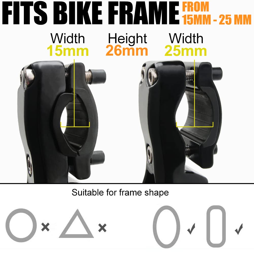 TOPCABIN Adjustable Aluminum Bike Kickstand for 22–28" Bikes
