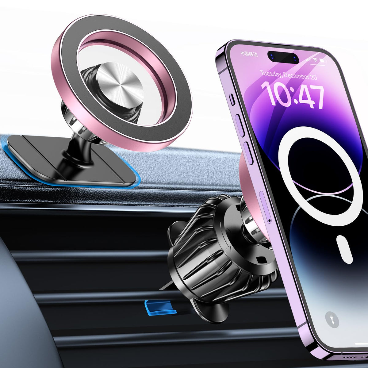 Kaistyle Strong Magnetic MagSafe Dashboard Car Phone Mount