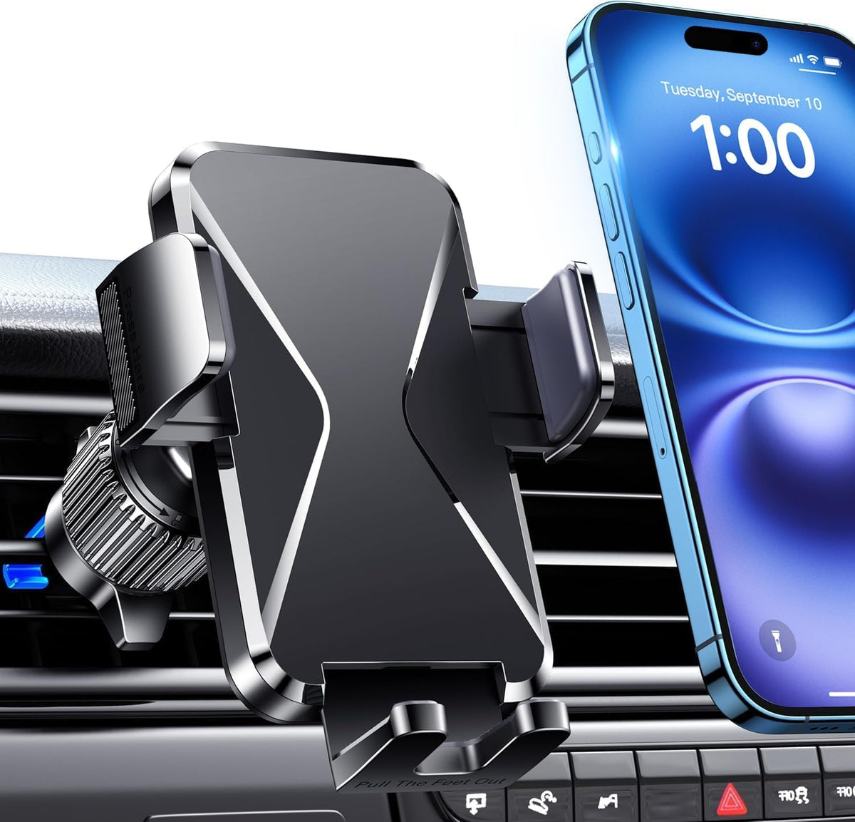 Qifutan Universal Car Phone Holder and Mount Bracket