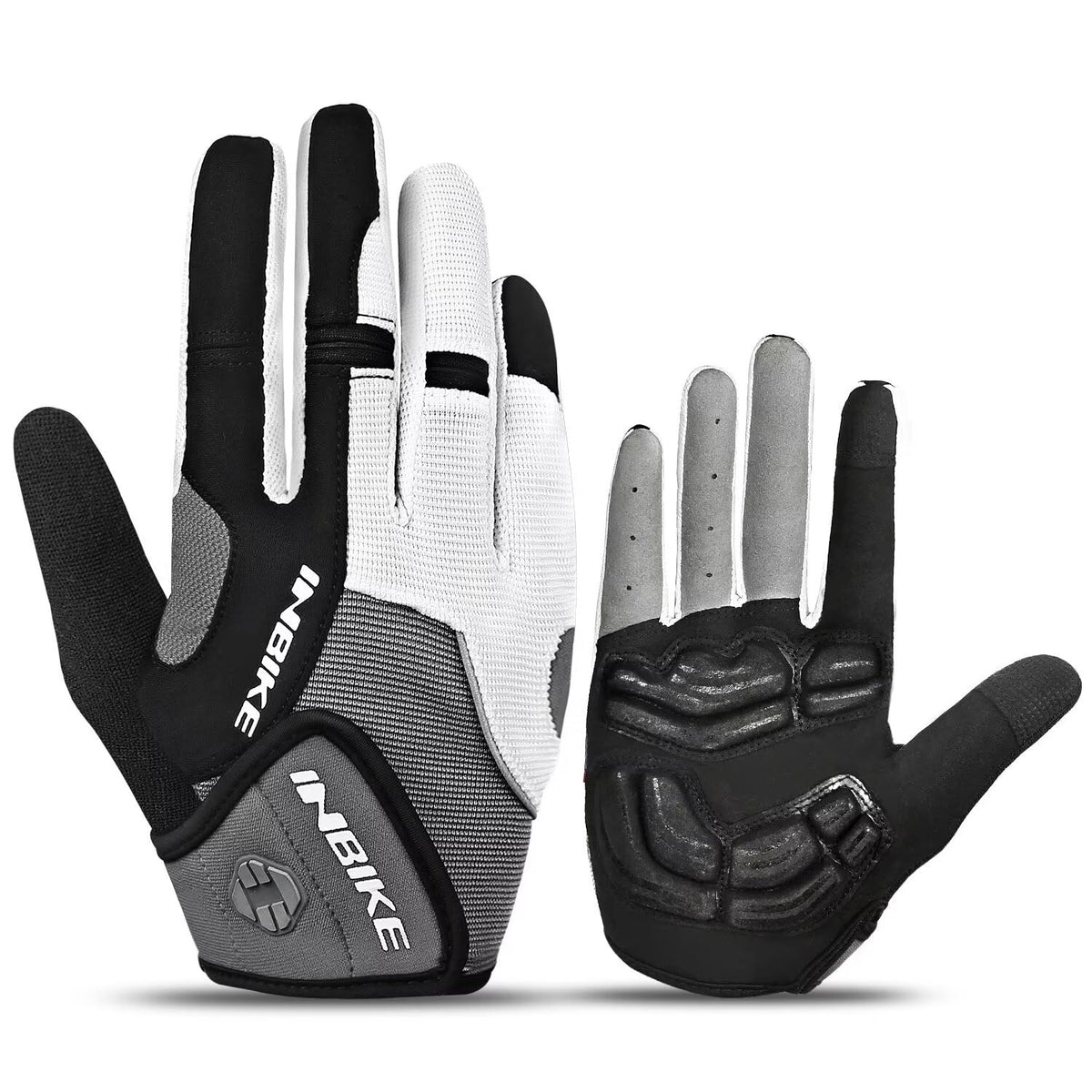 INBIKE Cycling Gloves for Men Women Anti-Slip Padded Mountain Biking Glove