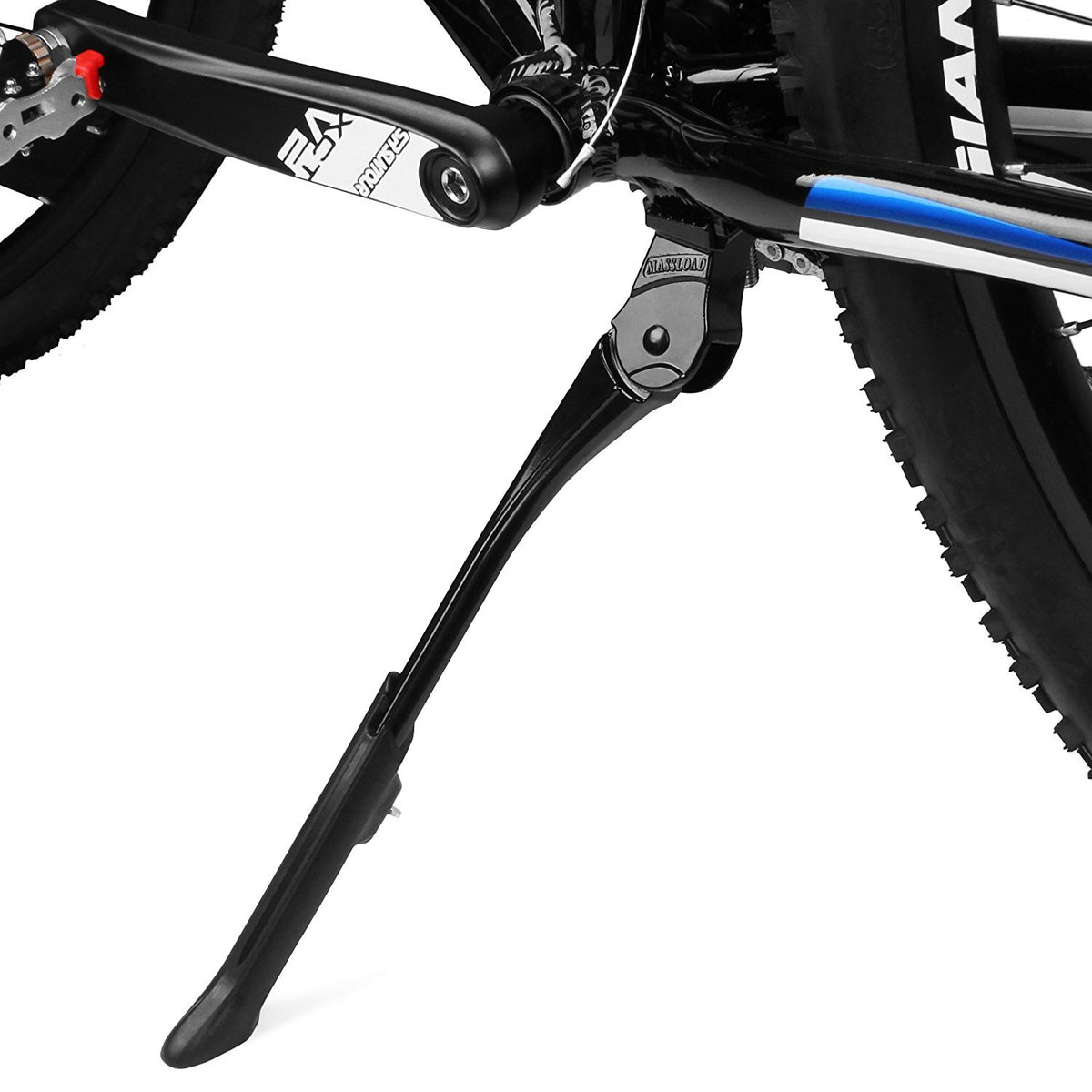 BV Adjustable Rear Bike Kickstand for 24–29 Inch Bicycles