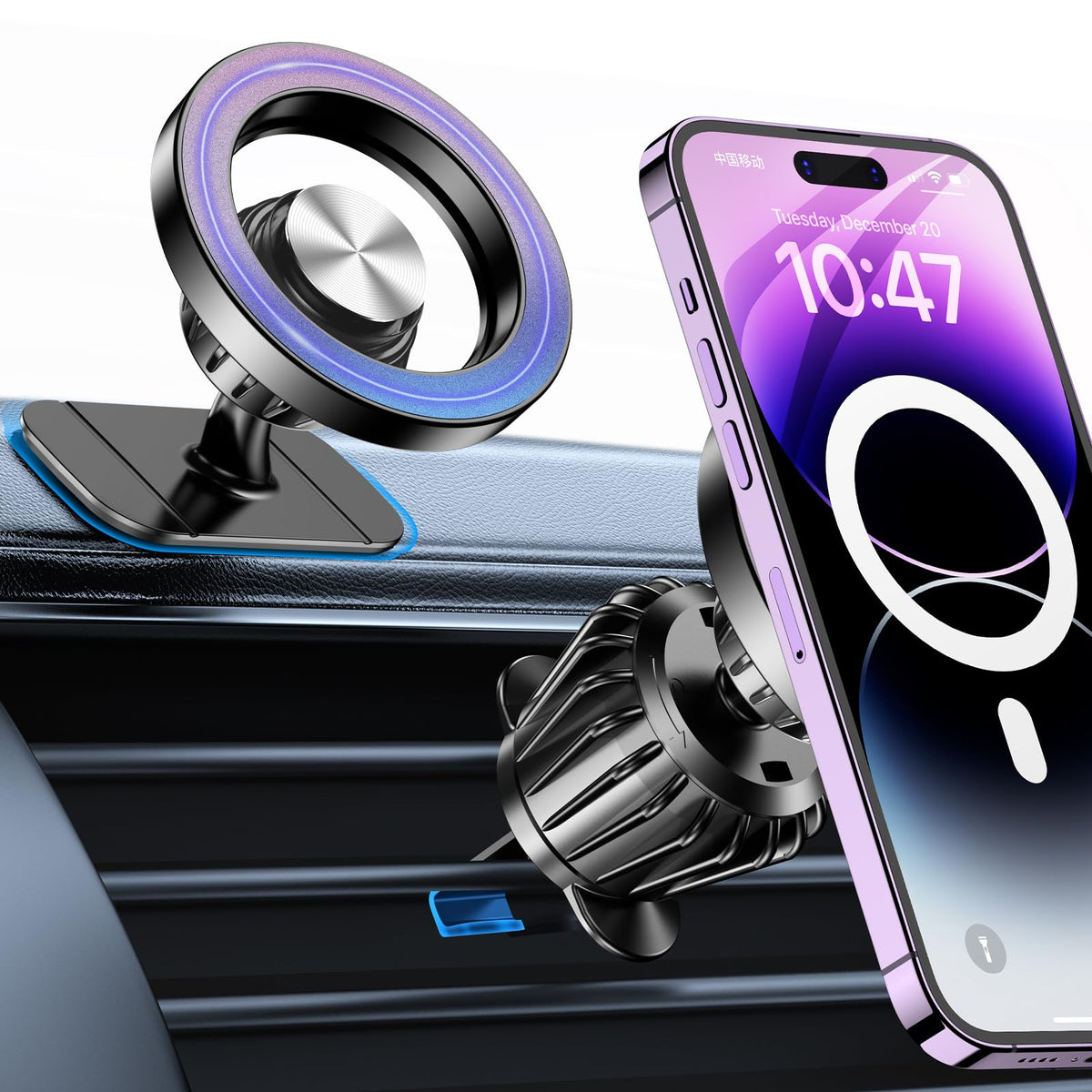 Kaistyle Strong Magnetic MagSafe Dashboard Car Phone Mount