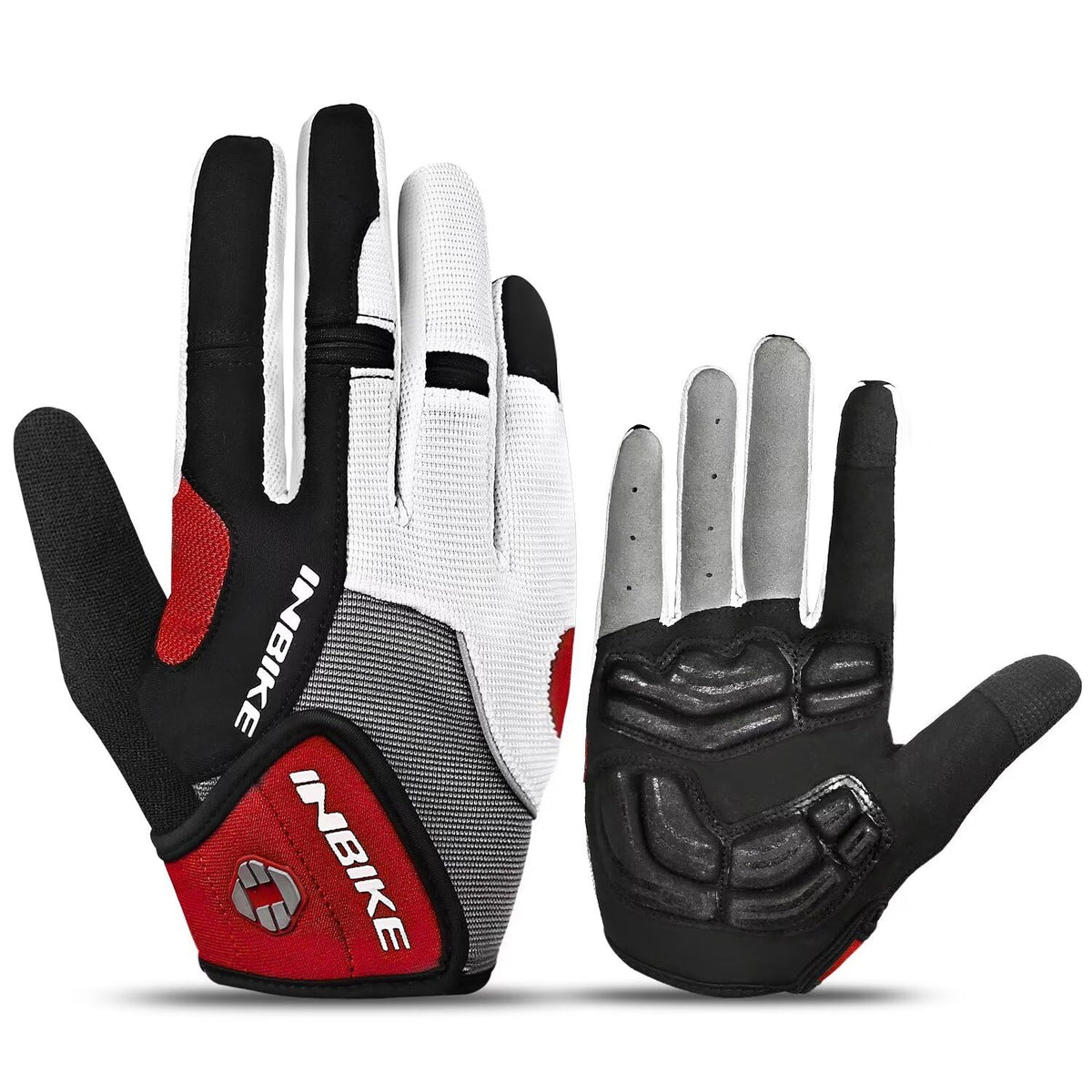 INBIKE Cycling Gloves for Men Women Anti-Slip Padded Mountain Biking Glove