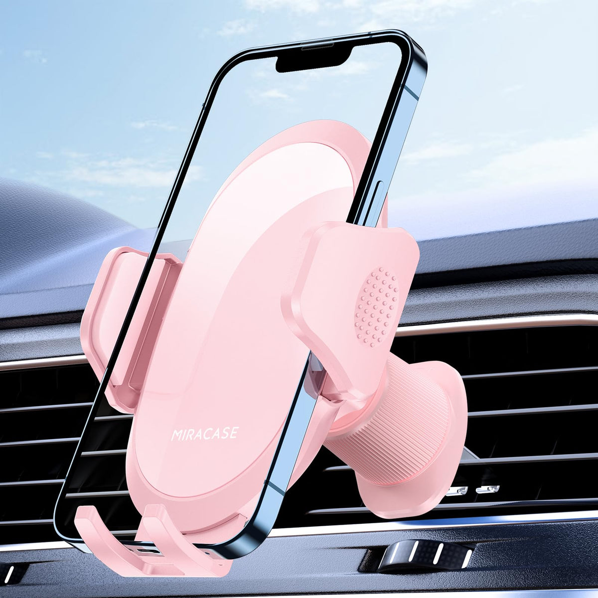 Miracase Universal Air Vent Car Phone Mount with Metal Hook