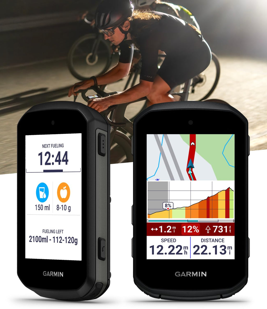 Garmin Edge 550 GPS Bike Computer with Case & Power Bank
