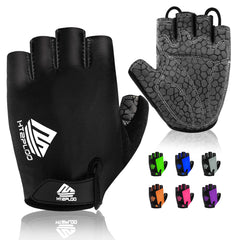 HTZPLOO Anti-Slip Padded Half-Finger Cycling Gloves
