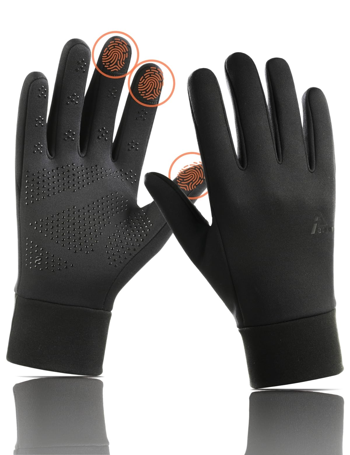Aerynx Lightweight Thermal Touchscreen Winter Cycling Gloves