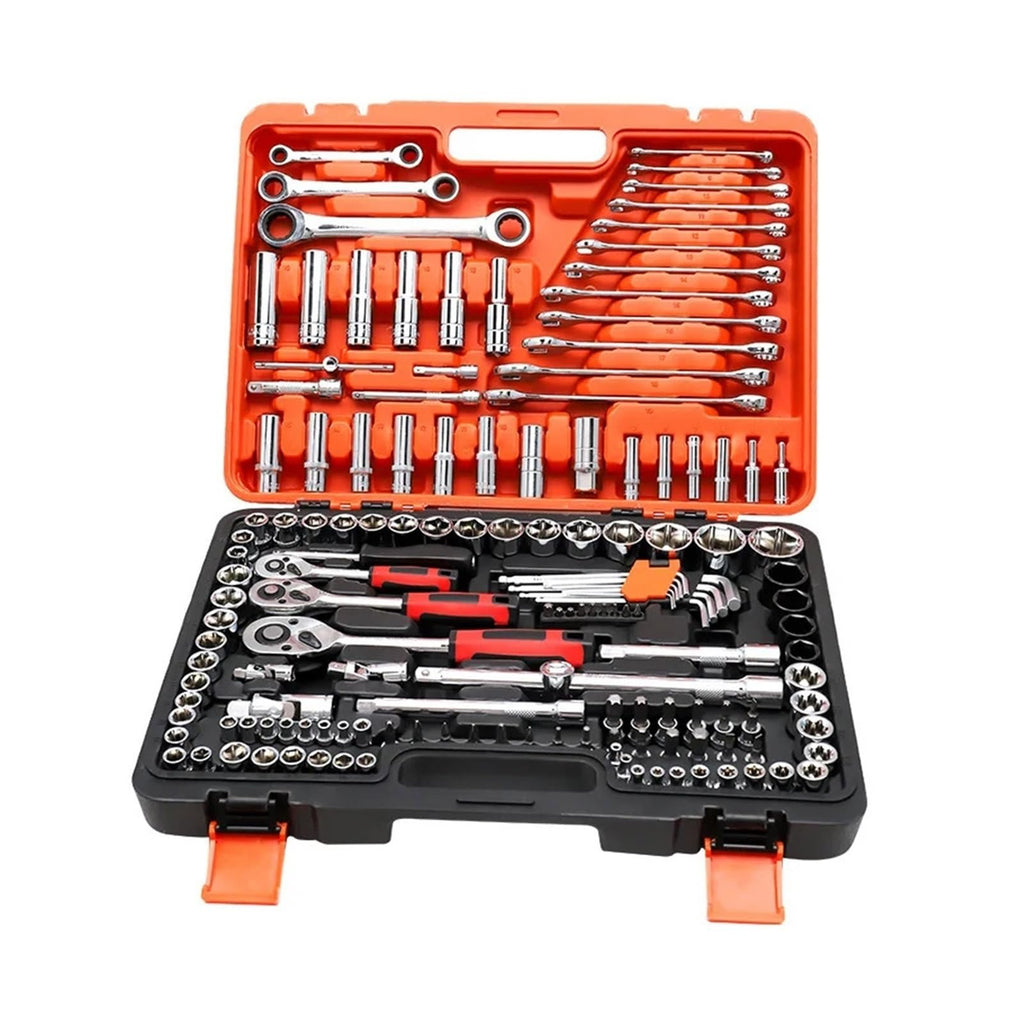 Soiveilarh 53-Piece Ratchet Socket & Bicycle Repair Tool Kit