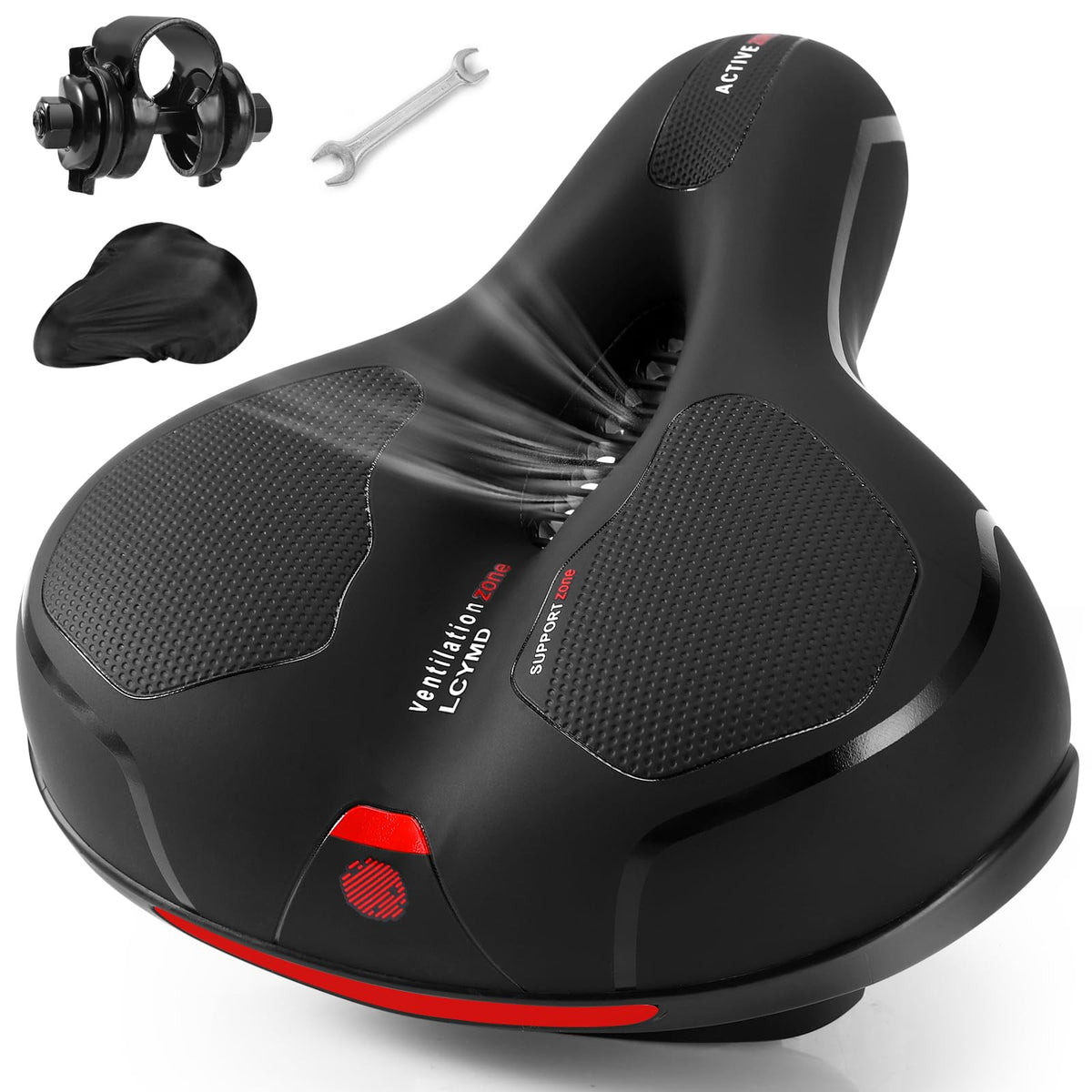 Comfortable Replacement Bicycle Seat Saddle for Men & Women