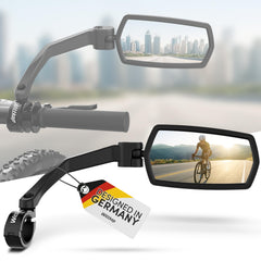 WITTKOP 360° Rotating Foldable Handlebar Bike Mirror