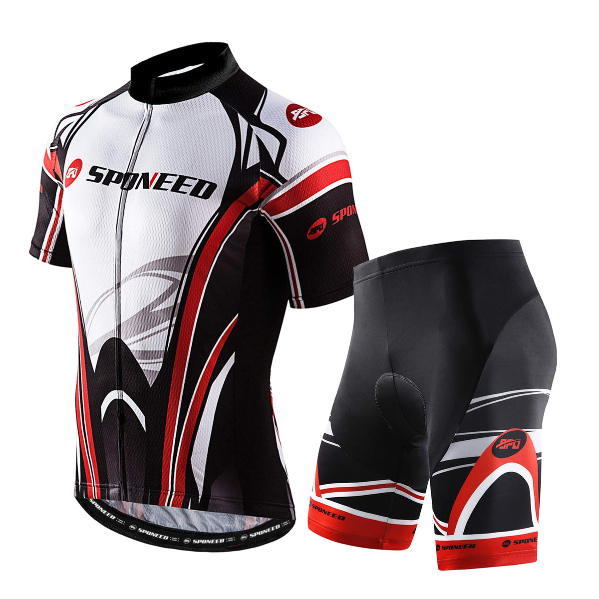sponeed Bike Jersey Compression Shorts Sets Ride Clothing Gear
