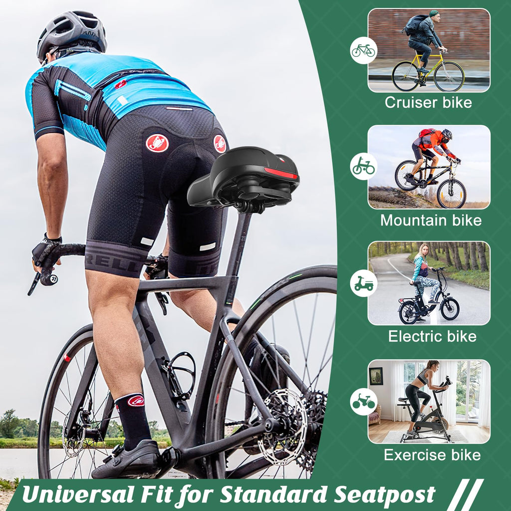 Comfortable Replacement Bicycle Seat Saddle for Men & Women