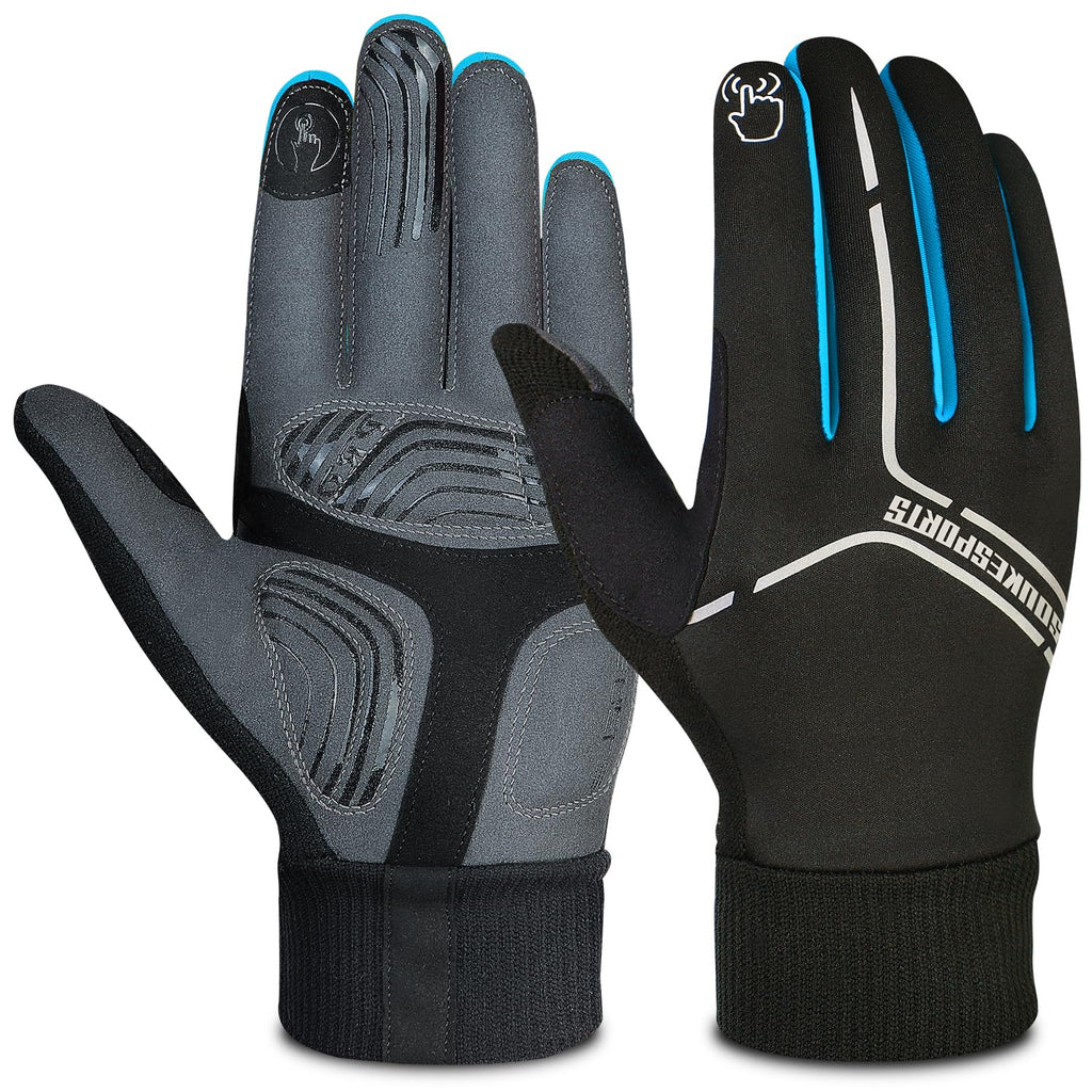 Souke Sports Winter Cycling Gloves Men Women Padded Bike Gloves Touchscreen