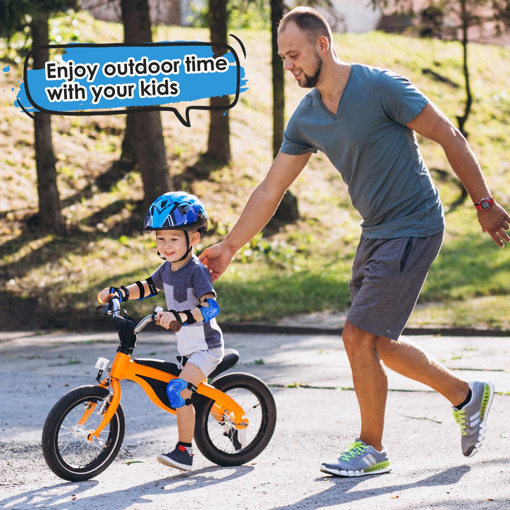 Kids/Youth Knee Pad Elbow Pads Guards Protective Gear Set for Roller Skates Cycling BMX Bike Skateboard Inline Skatings Scooter Riding Sports