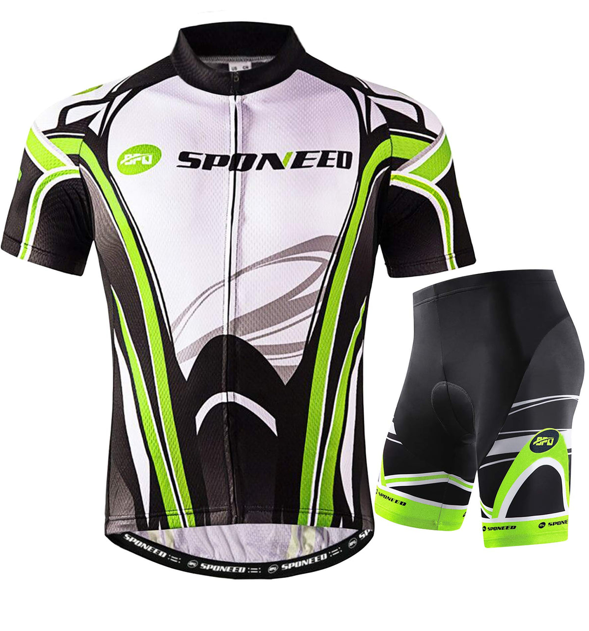 sponeed Bike Jersey Compression Shorts Sets Ride Clothing Gear