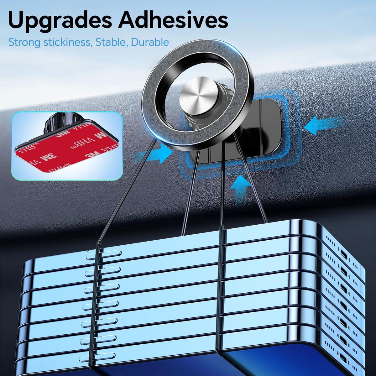 Kaistyle Strong Magnetic MagSafe Dashboard Car Phone Mount