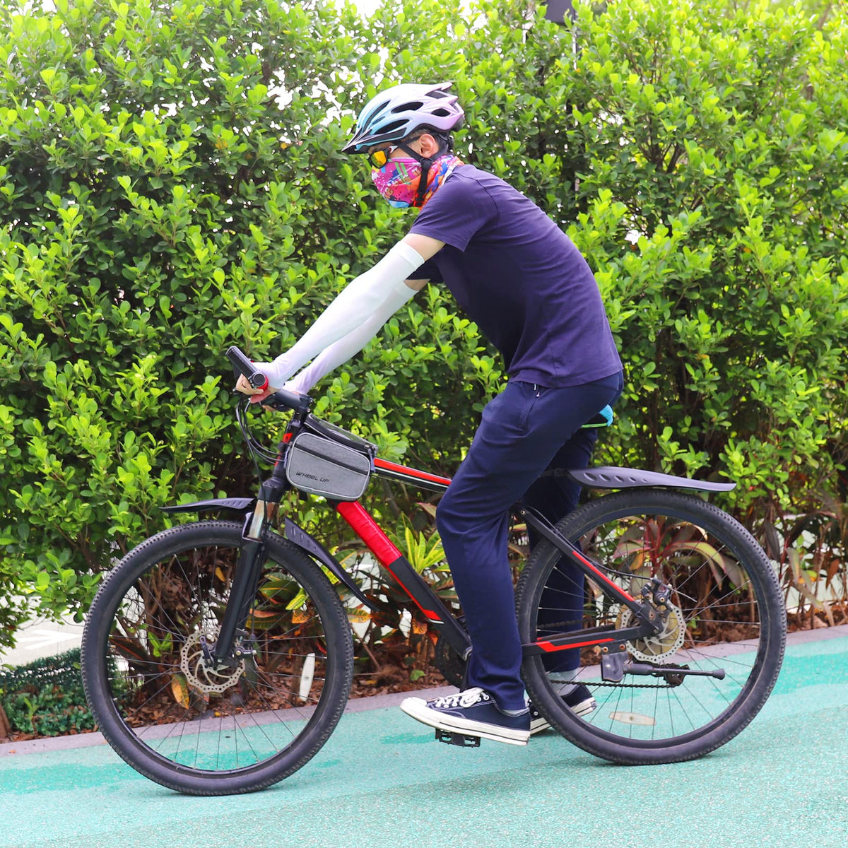 Adjustable Front & Rear Bike Fender Set with Reflective Tape