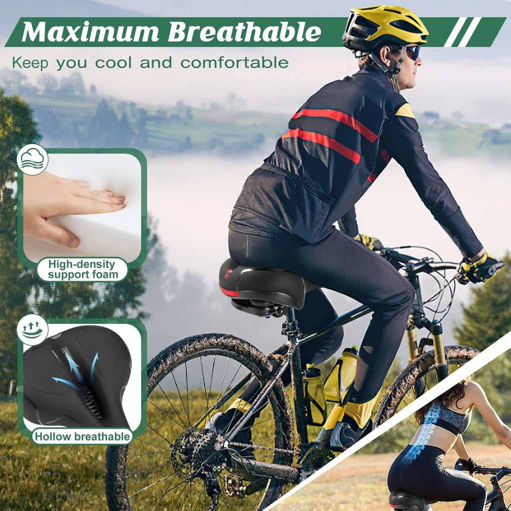 Comfortable Replacement Bicycle Seat Saddle for Men & Women