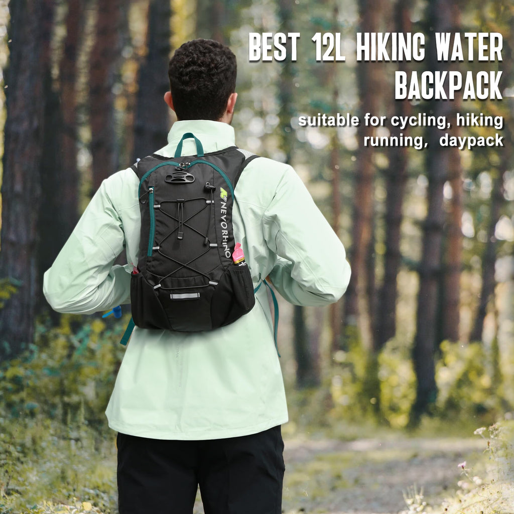 Lightweight Running Hydration Backpack with 2L Water Bladder