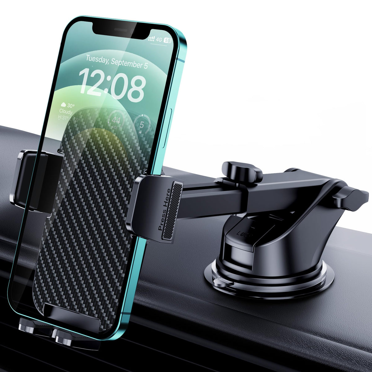 Qifutan Universal Car Phone Holder and Mount Bracket
